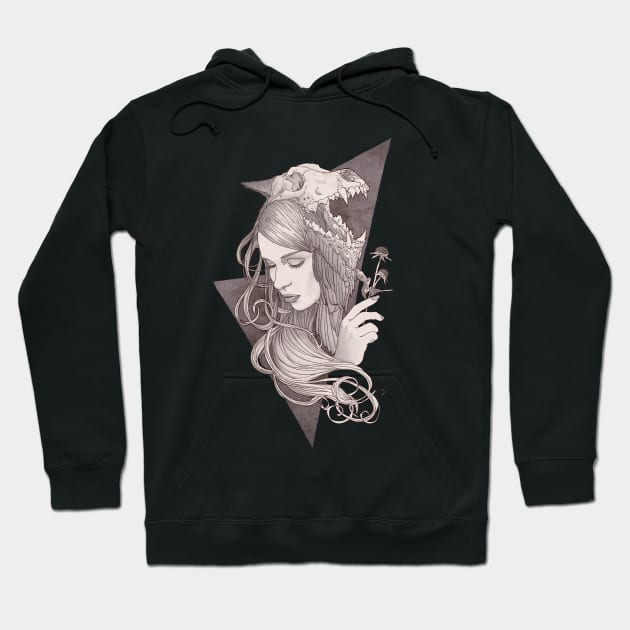 A Dark Place Hoodie by Moutchy